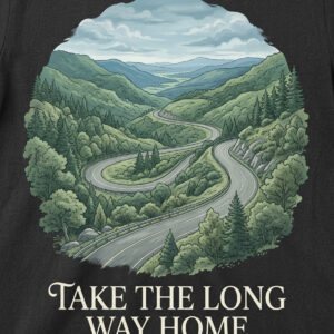 Take the Long Way Home Scenic Route Hoodie