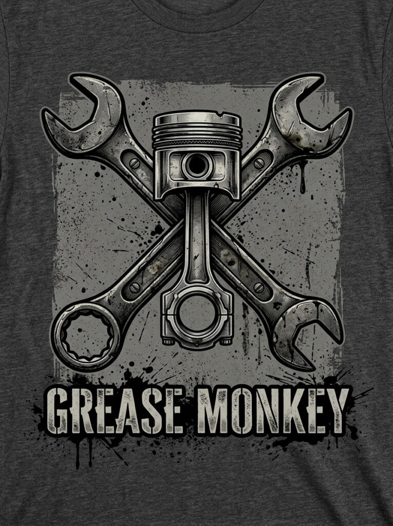 Grease Monkey Workshop T-Shirt