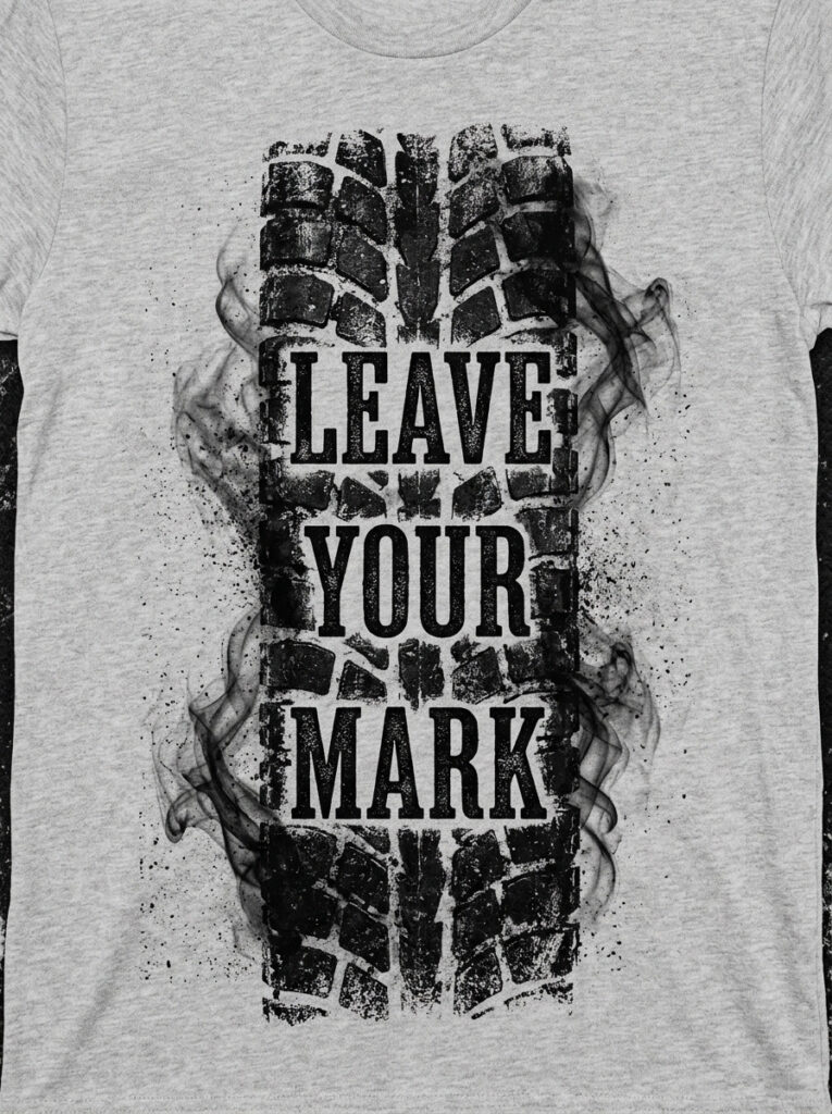 Leave Your Mark Burnout Hoodie