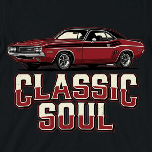 Classic Soul Muscle Car Hoodie