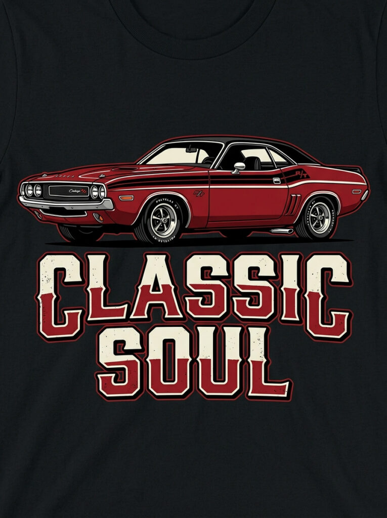Classic Soul Muscle Car Hoodie
